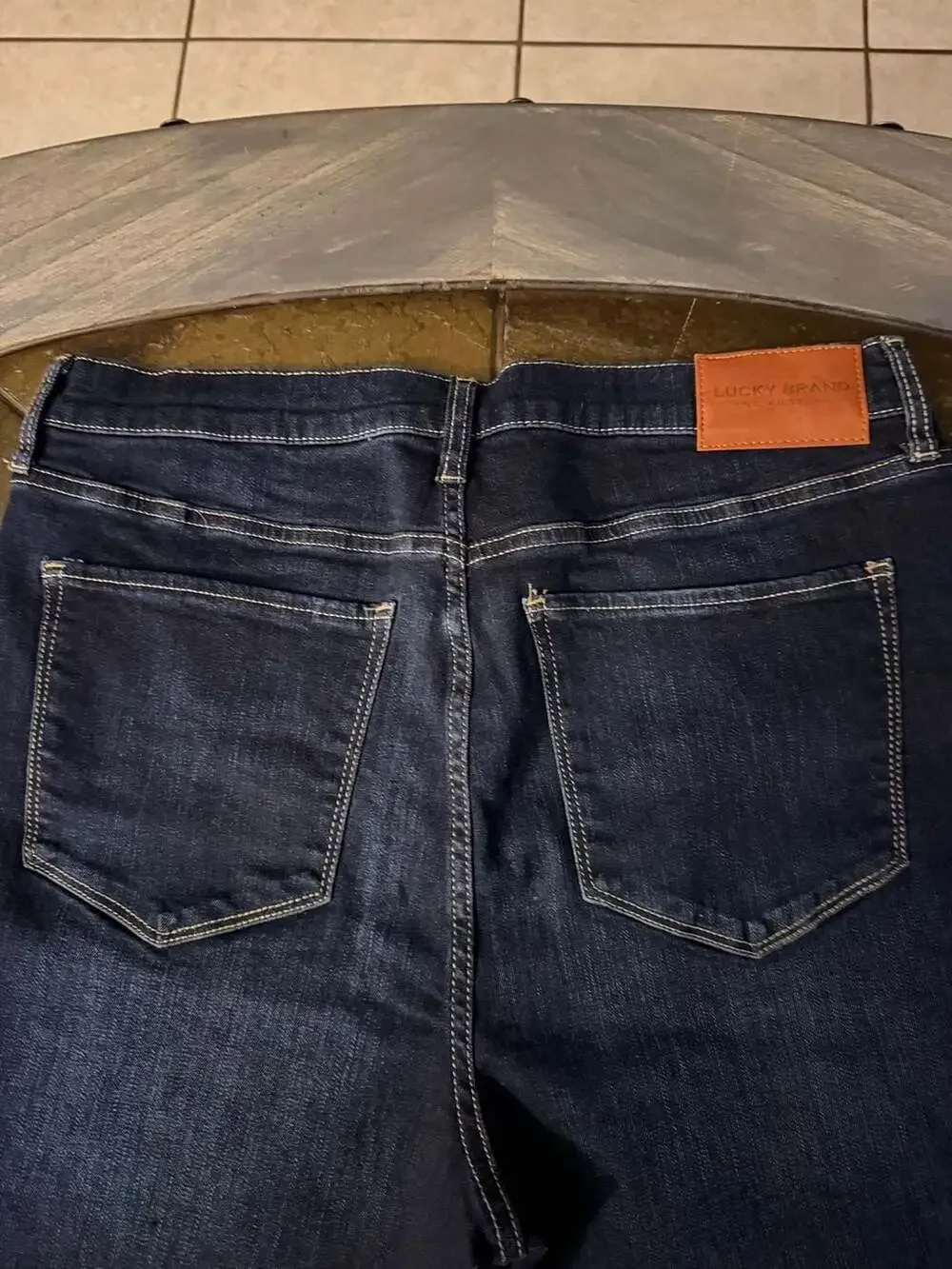 Lucky Brand Women's Dark Wash Bootcut Denim Jeans Size 14/32